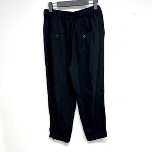 Zara Women Black Trousers Straight Hemed Dress Pants Size‎ Small